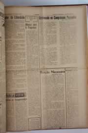 Página do jornal O Nordeste de maio de 1962