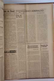 Página do jornal O Nordeste de maio de 1962