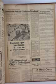 Página do jornal O Nordeste de maio de 1962