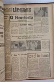 Página do jornal O Nordeste de maio de 1962