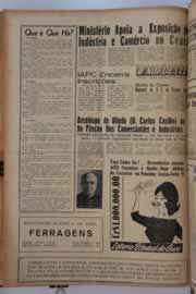 Página do jornal O Nordeste de junho de 1962