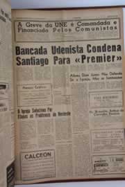 Página do jornal O Nordeste de junho de 1962