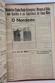 Página do jornal O Nordeste de junho de 1962