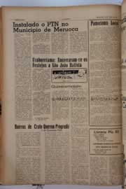 Página do jornal O Nordeste de junho de 1962