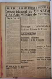 Página do jornal O Nordeste de junho de 1962