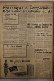 Página do jornal O Nordeste de julho de 1962