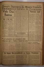 Página do jornal O Nordeste de julho de 1962