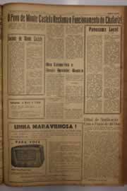 Página do jornal O Nordeste de agosto de 1962
