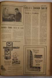 Página do jornal O Nordeste de agosto de 1962