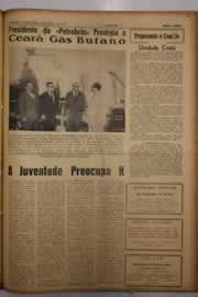 Página do jornal O Nordeste de agosto de 1962