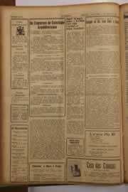 Página do jornal O Nordeste de agosto de 1962