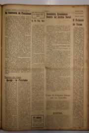 Página do jornal O Nordeste de agosto de 1962
