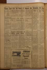 Página do jornal O Nordeste de setembro de 1962