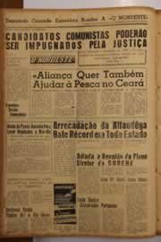 Página do jornal O Nordeste de setembro de 1962