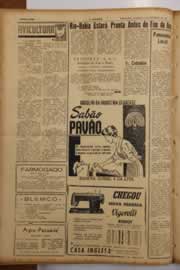Página do jornal O Nordeste de setembro de 1962