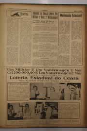 Página do jornal O Nordeste de setembro de 1962
