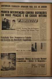 Página do jornal O Nordeste de setembro de 1962