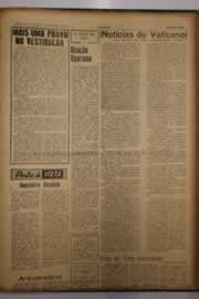 Página do jornal O Nordeste de setembro de 1962