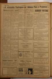 Página do jornal O Nordeste de setembro de 1962
