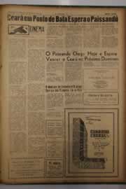 Página do jornal O Nordeste de setembro de 1962