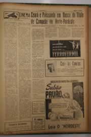 Página do jornal O Nordeste de setembro de 1962