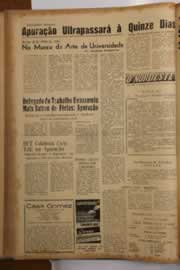 Página do jornal O Nordeste de outubro de 1962