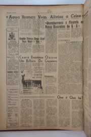 Página do jornal O Nordeste de janeiro de 1963
