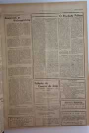 Página do jornal O Nordeste de janeiro de 1963