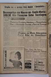 Página do jornal O Nordeste de janeiro de 1963