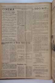 Página do jornal O Nordeste de janeiro de 1963
