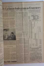 Página do jornal O Nordeste de janeiro de 1963
