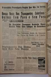 Página do jornal O Nordeste de janeiro de 1963