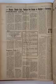 Página do jornal O Nordeste de janeiro de 1963