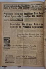 Página do jornal O Nordeste de março de 1963