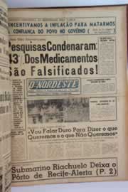 Página do jornal O Nordeste de março de 1963