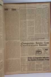 Página do jornal O Nordeste de março de 1963