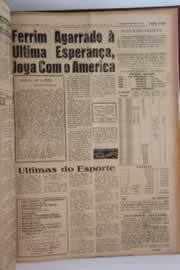 Página do jornal O Nordeste de março de 1963