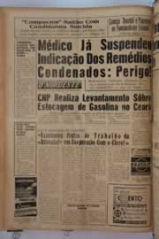 Página do jornal O Nordeste de março de 1963