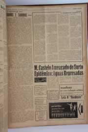 Página do jornal O Nordeste de março de 1963