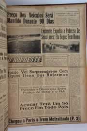 Página do jornal O Nordeste de março de 1963
