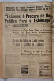Página do jornal O Nordeste de março de 1963