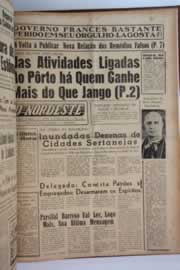 Página do jornal O Nordeste de março de 1963