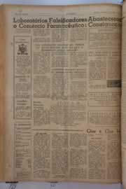 Página do jornal O Nordeste de março de 1963