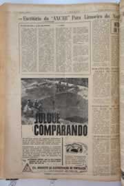 Página do jornal O Nordeste de março de 1963
