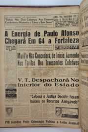 Página do jornal O Nordeste de abril de 1963