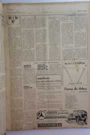 Página do jornal O Nordeste de abril de 1963