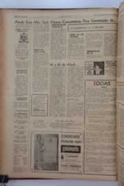 Página do jornal O Nordeste de abril de 1963