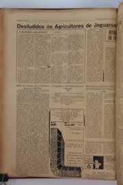 Página do jornal O Nordeste de abril de 1963