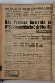 Página do jornal O Nordeste de abril de 1963
