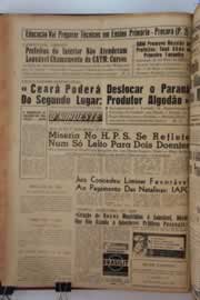 Página do jornal O Nordeste de abril de 1963